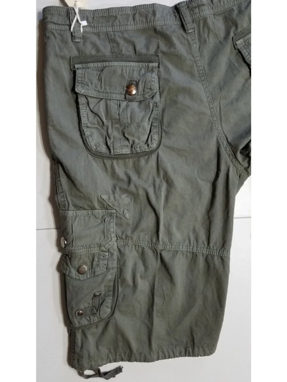 Cargo Shorts Flat Front Hiking Camping Outdoor QIAO YUN Design Brand Men 40 NWT